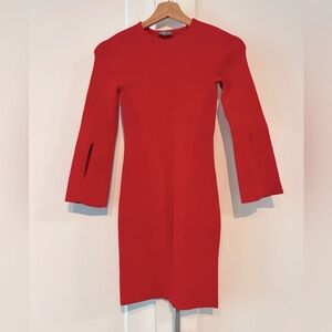 Alexander McQueen ♥️ XS Stunning Vibrant Red Dress